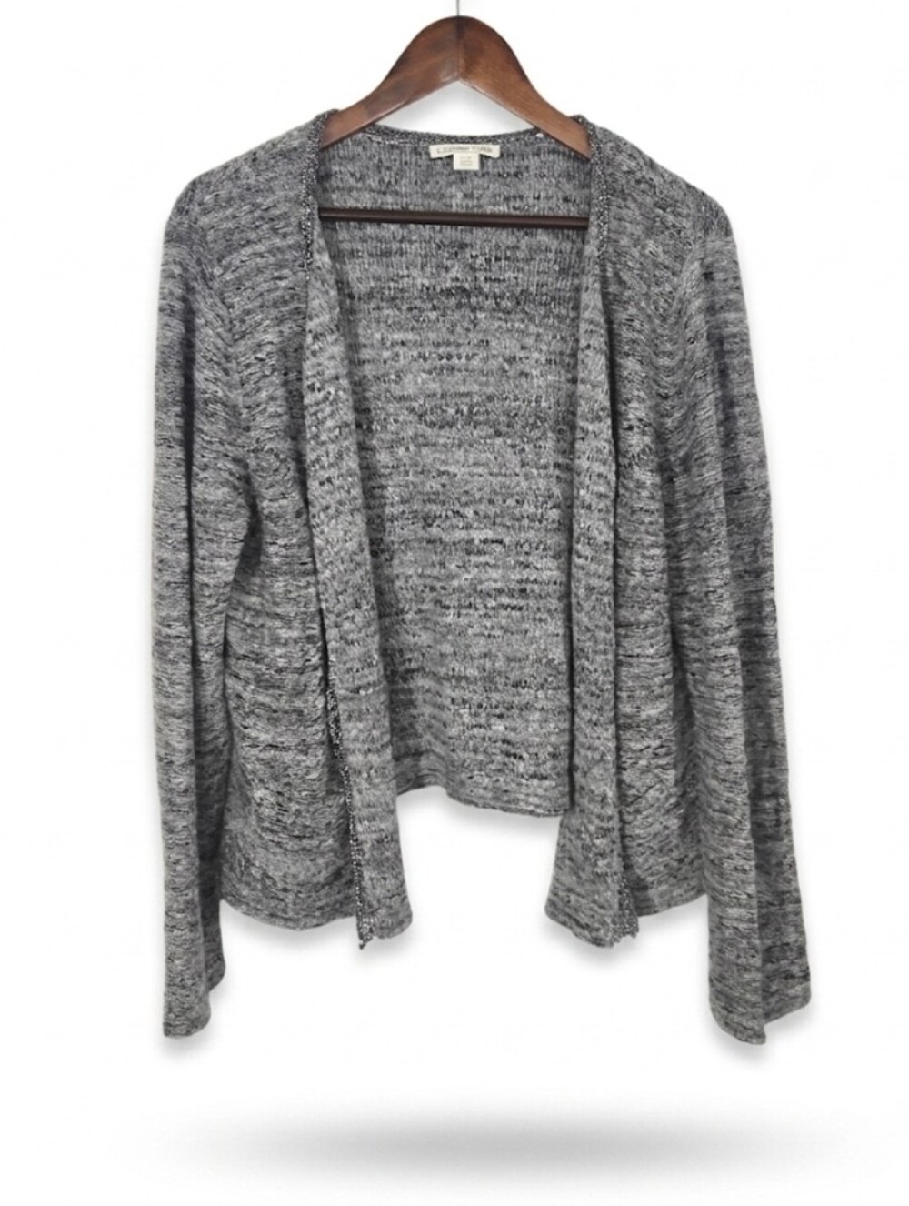 Coldwater Creek‎ gray cardigan sweater